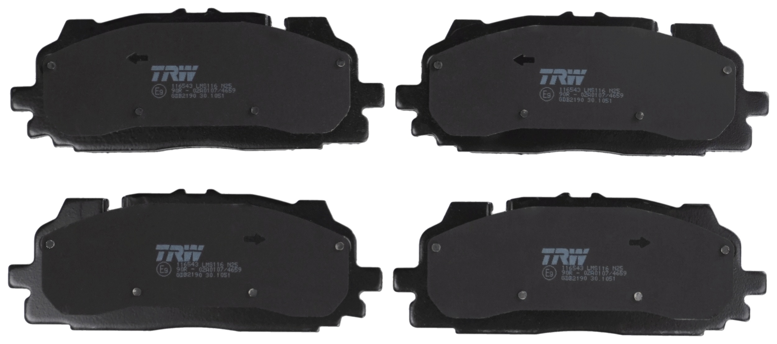 Remblokset TRW GDB2190