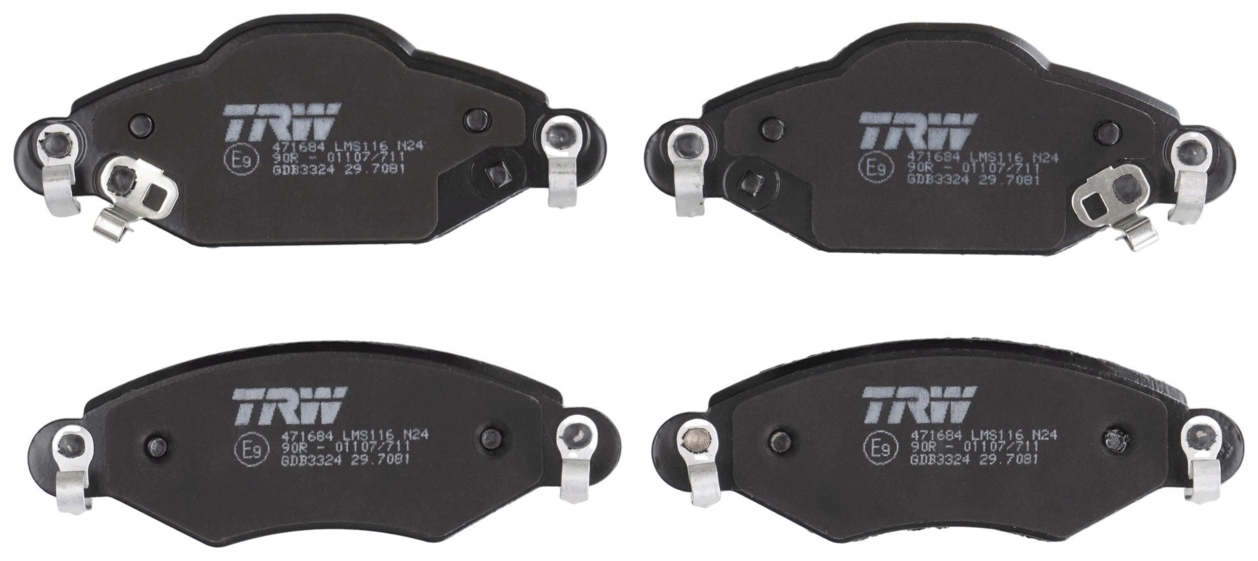 Remblokset TRW GDB3324