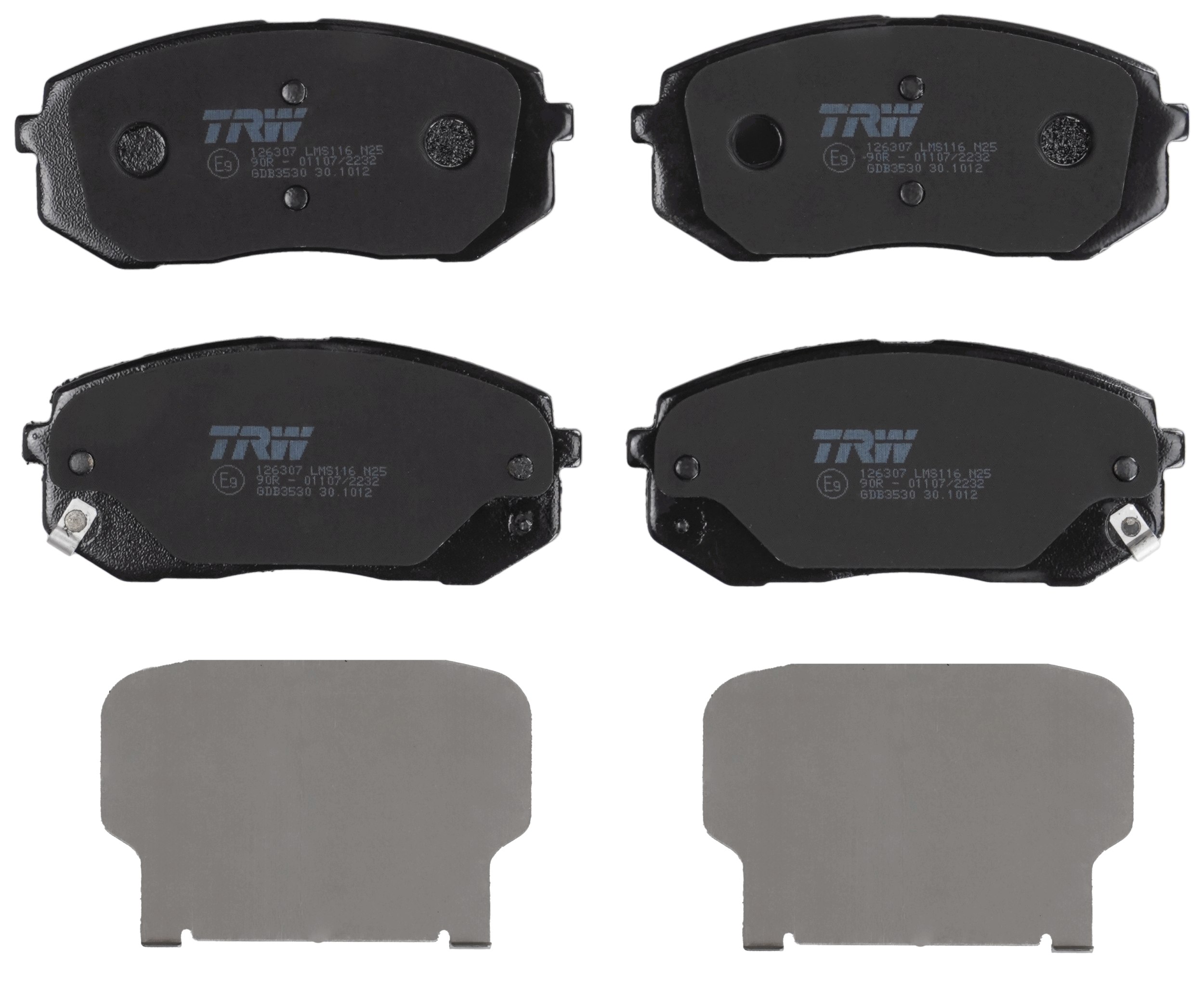 Remblokset TRW GDB3530