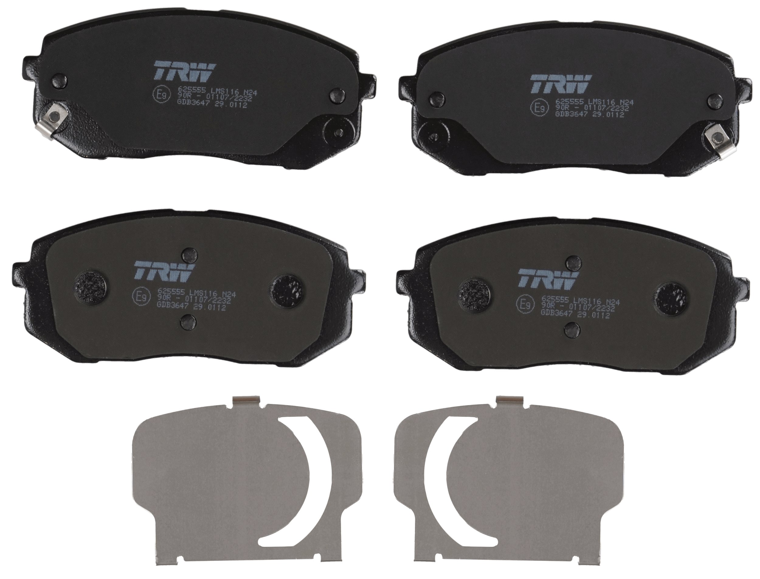 Remblokset TRW GDB3647