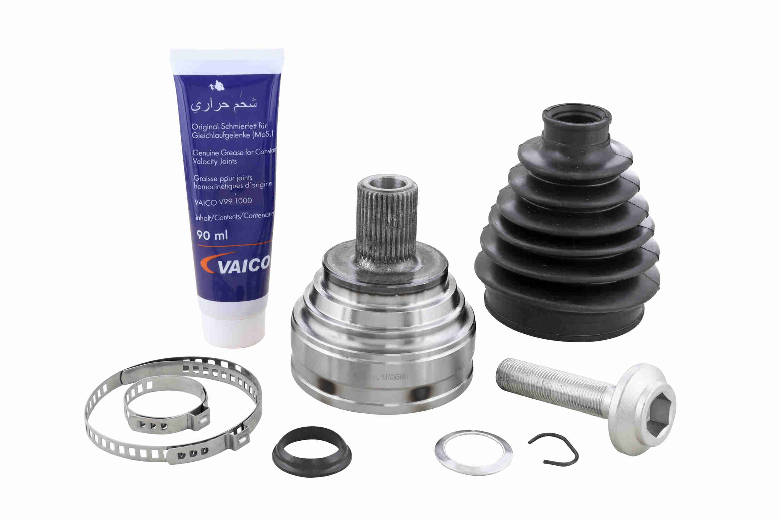 Homokineet reparatie set, aandrijfas Vaico V10-9060