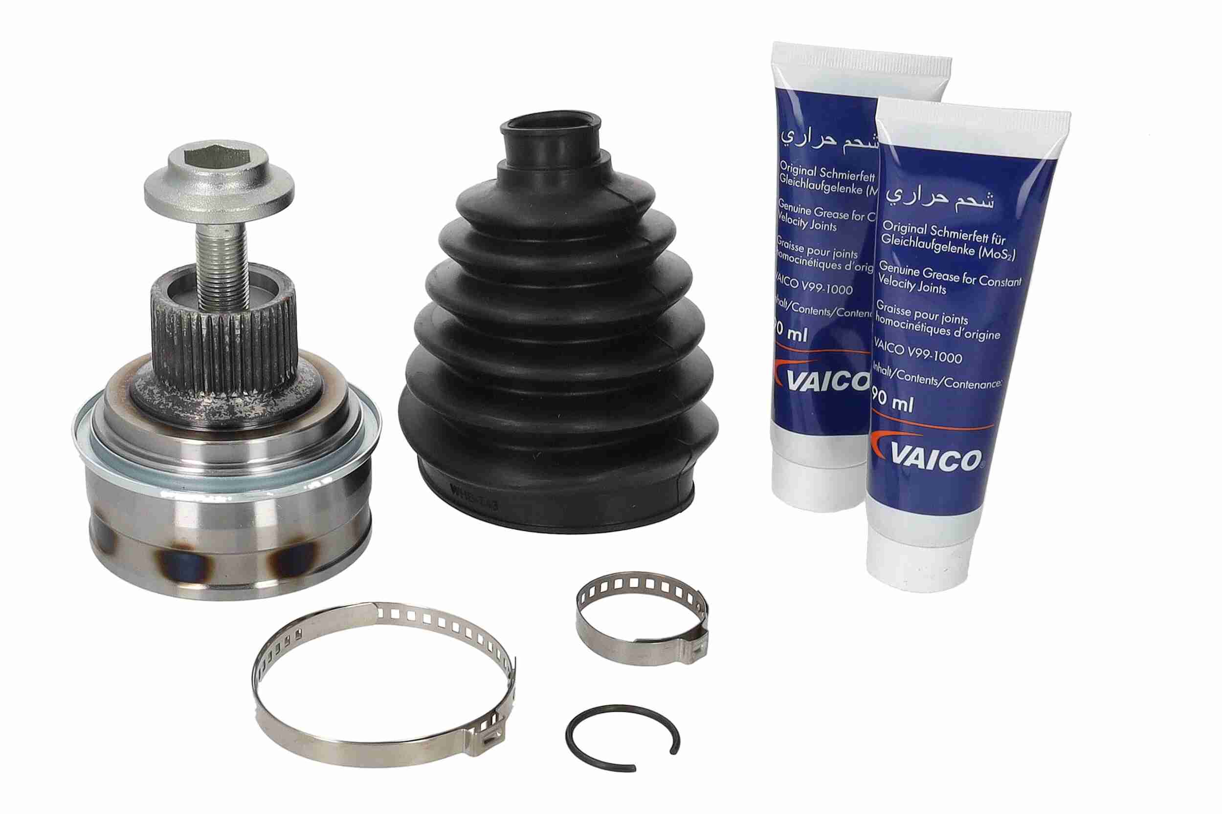 Homokineet reparatie set, aandrijfas Vaico V10-9689