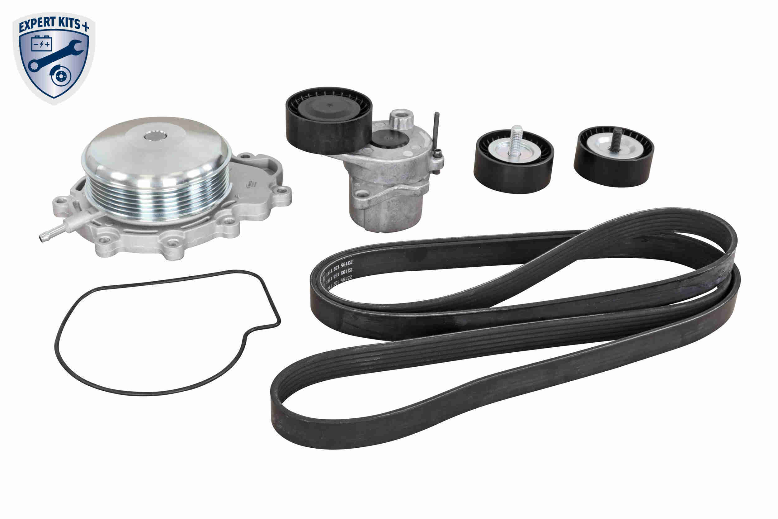 Poly V-riemen kit inclusief waterpomp Vaico V30-50109