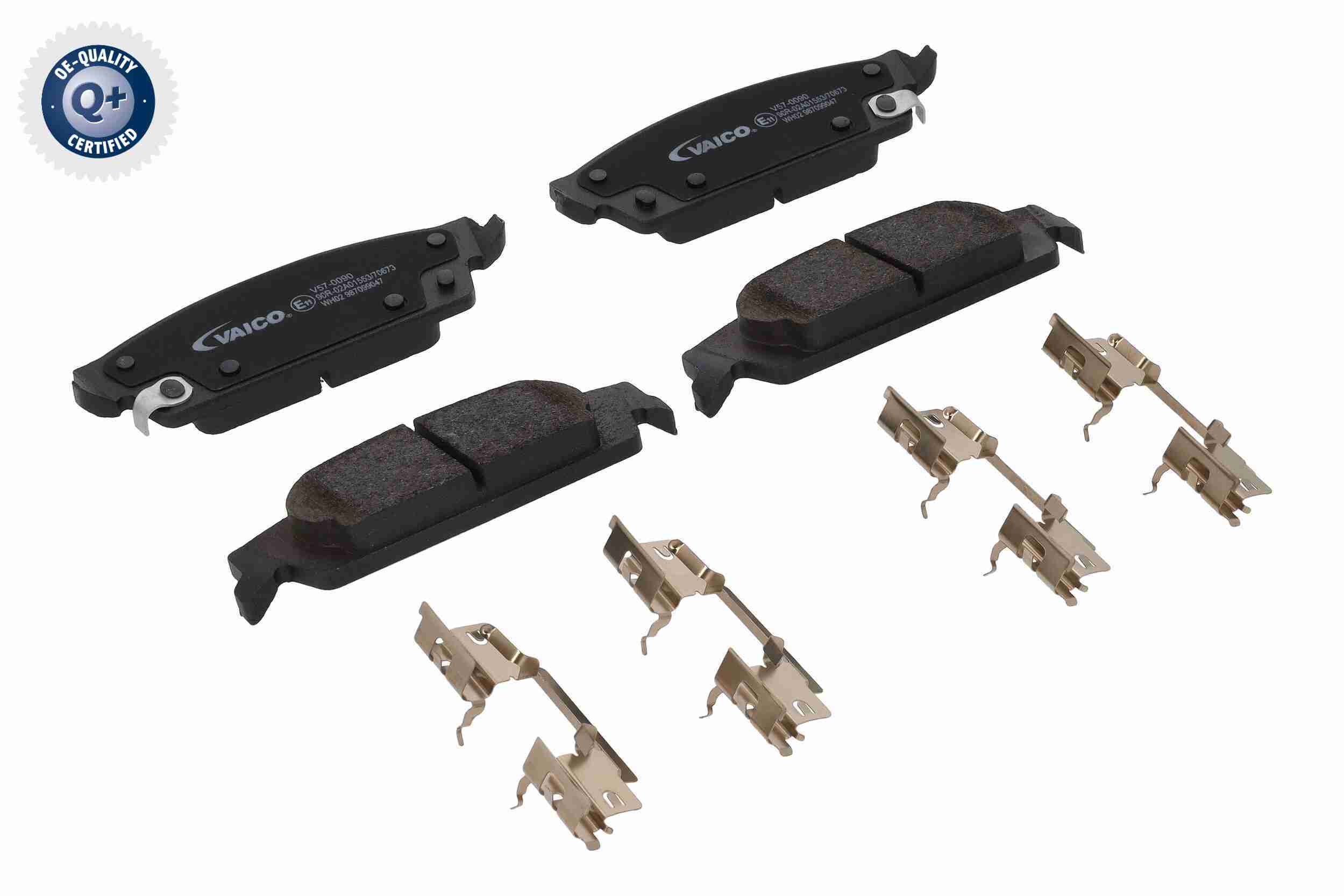 Remblokkenset, schijfrem Vaico V57-0090