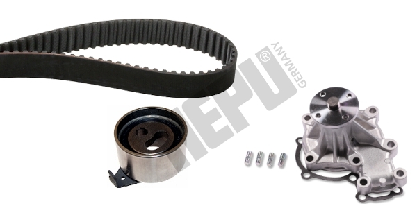 Waterpomp + distributieriem set Hepu PK71310
