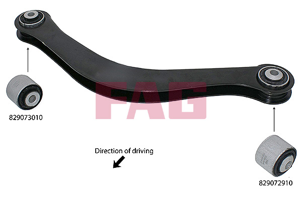 Draagarmrubber FAG 829 0730 10