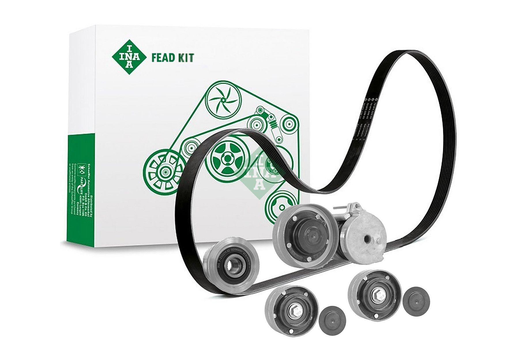 Poly V-riem set INA 529 4199 10