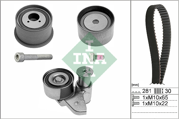 Distributieriem kit INA 530 0479 10