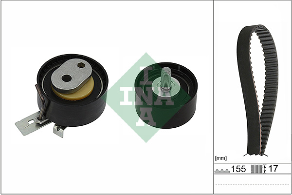 Distributieriemset INA 530 0947 10