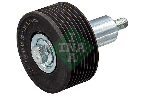 Geleide rol/omdraairol, Poly V-riem INA 532 1163 10