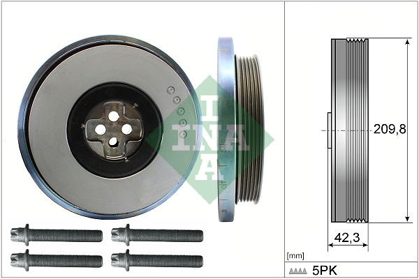Riemschijvenset, krukas INA 544 0606 20
