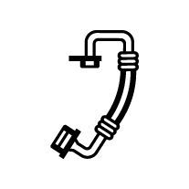 Hoge druk- / lage drukleiding, airconditioning NRF 400027