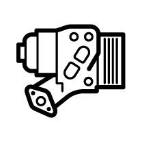 Behuizing, oliefilter NRF 31902