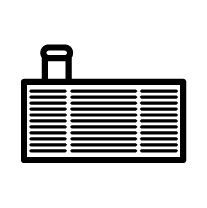 Oliekoeler, motorolie NRF 31885