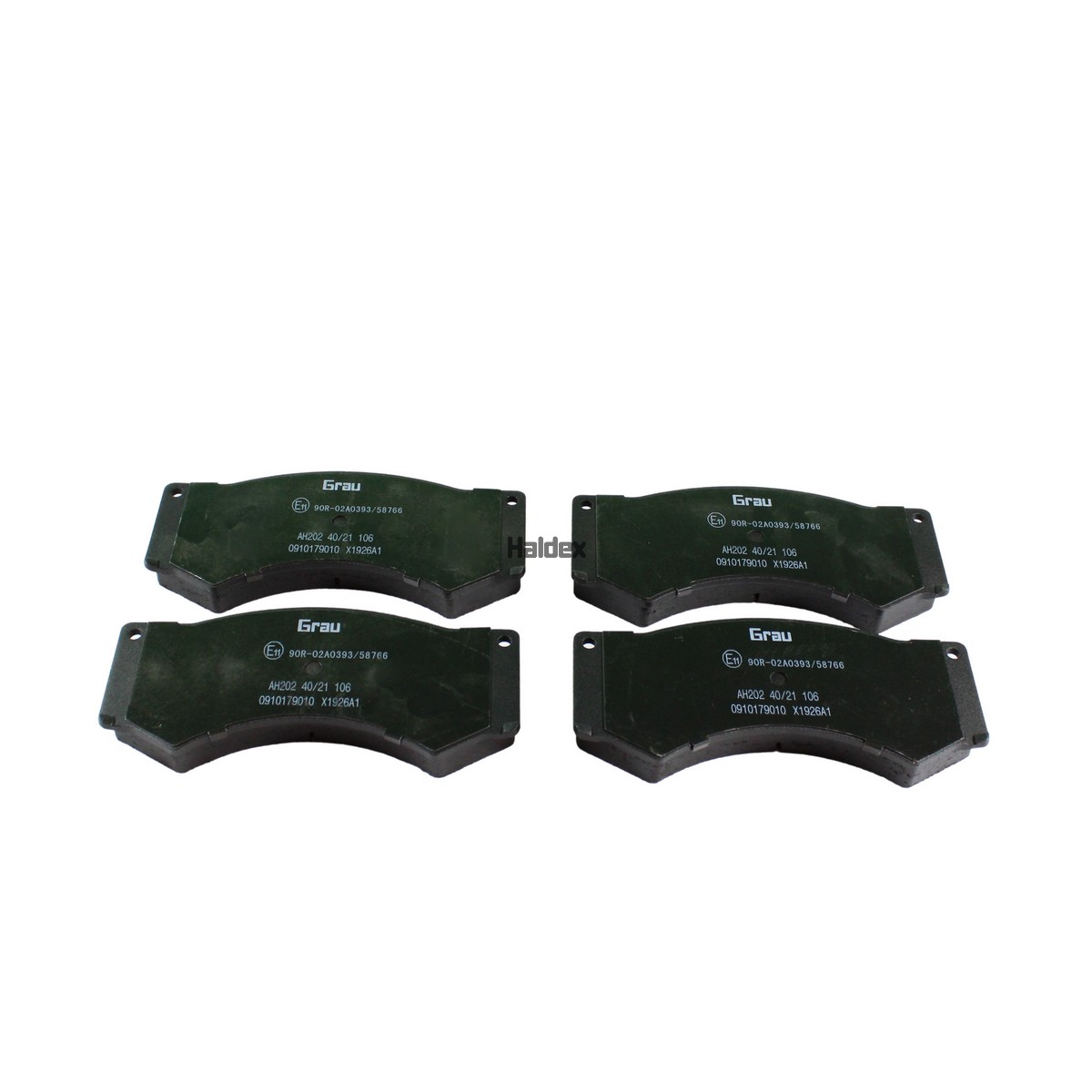 Remblokset Haldex 1910179010