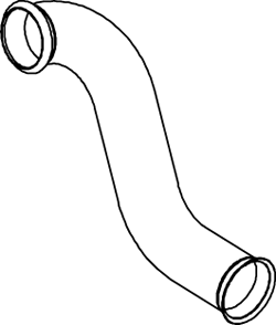 Uitlaatpijp Dinex 17100