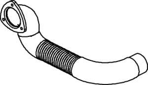 Uitlaatpijp Dinex 17103