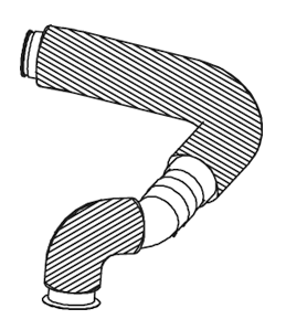 Uitlaatpijp Dinex 18185