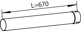 Uitlaatpijp Dinex 21110
