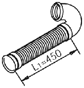 Uitlaatpijp Dinex 21183