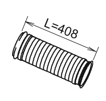 Flexibele slang Dinex 21288