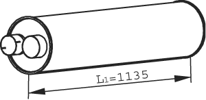 Middendemper Dinex 21394
