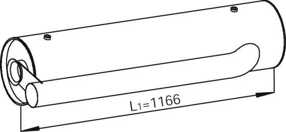 Middendemper Dinex 21461