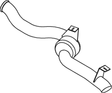 Uitlaatpijp Dinex 21472