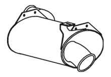 Achterdemper Dinex 21477