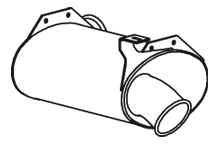 Achterdemper Dinex 21479