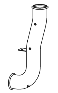 Uitlaatpijp Dinex 21507