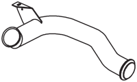Uitlaatpijp Dinex 21540
