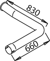 Uitlaatpijp Dinex 21648