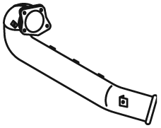 Uitlaatpijp Dinex 21656