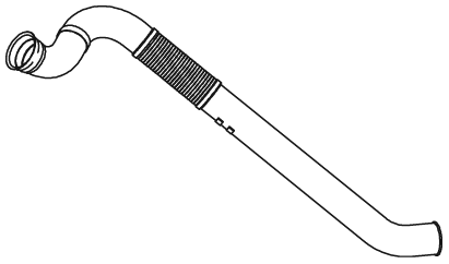 Uitlaatpijp Dinex 21746