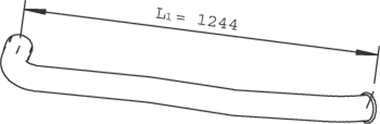 Uitlaatpijp Dinex 21760
