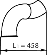 Uitlaatpijp Dinex 21778