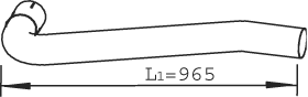 Uitlaatpijp Dinex 22138