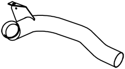 Uitlaatpijp Dinex 22158