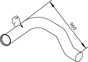 Uitlaatpijp Dinex 22169