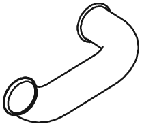 Uitlaatpijp Dinex 22196