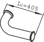 Uitlaatpijp Dinex 22248