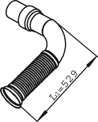 Uitlaatpijp Dinex 22263