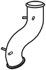 Uitlaatpijp Dinex 22297