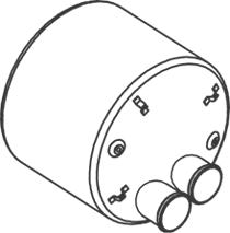 Middendemper Dinex 22312