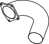 Uitlaatpijp Dinex 25501