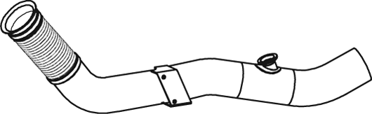 Uitlaatpijp Dinex 28137