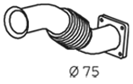 Uitlaatpijp Dinex 28211