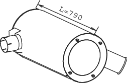 Middendemper Dinex 28385