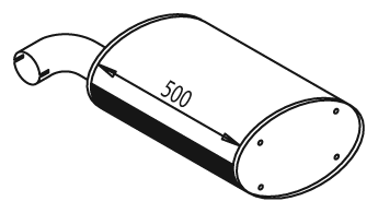 Middendemper Dinex 28398